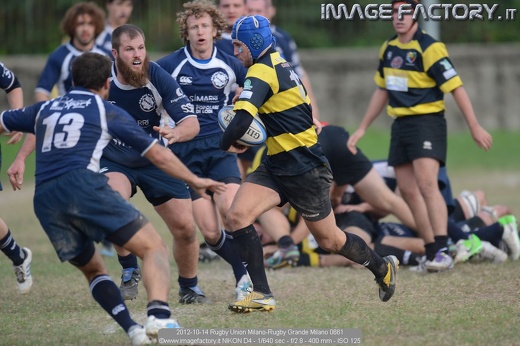 2012-10-14 Rugby Union Milano-Rugby Grande Milano 0661
